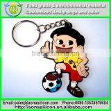 China Factory Wholesale Creative Cute Silicone Key Chain thumbnail-1