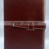 Handmade Genuine Plain With Belt Leather Journal thumbnail-1