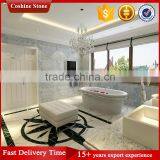 Plateau Snow Granite White Slab With Black Lines thumbnail-2