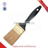 2" Pure Bristle Black Plastic Handle High Quality Paint Brush thumbnail-1