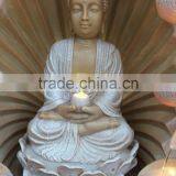 LED Lighting Resin Religion Buddha Water Fountain Decorations thumbnail-6