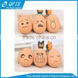 Wholesale Funny 60 Grams Lifelike Soft Rubber Emotional Face Egg Stress Ball Toy for Pets thumbnail-2