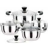 Hot Sale 6pcs 8pcs 10pcs Set Stainless Steel Cookware thumbnail-2