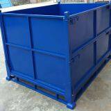 Металлическая стальная паллетная коробка для хранения в складе с индивидуально выбранным цветом