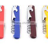A45-0023 Hot Selling Stainless Steel Wine Bottle Opener Corkscrew Opener thumbnail-1