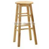 China Factory Wood Bar Stool High Chair Modern Bar Chair thumbnail-2