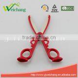 WCSC216 Premium Novelty Wholesale Soft Handle Colorful School Children Plastic Scissors With Funny Shape Stander thumbnail-3