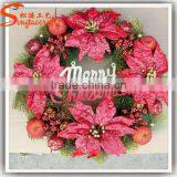 Indoor Decorated Artificial Christmas Wreathes thumbnail-4