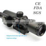 Tactical Compact 1.5-5X32 Riflescope Red/green Illuminated Mil-Dot Reticle With Side Attached Green Laser Scope Combo thumbnail-6