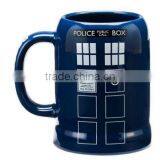 2016 New Design DOCTOR WHO TARDIS 20 OZ. CERAMIC STEIN thumbnail-2