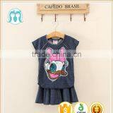 2017 Summer New Korean Children Girls Baby Shorts Suit Girls Clothes Sets 2 Piece Clothing for Kids thumbnail-6