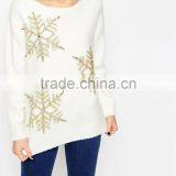 Beautiful Christmas Pullover Sweater Designs for Women thumbnail-3