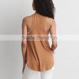 Wholesale Custom Tops Ladies Tank Tops Women Simple Singlet thumbnail-1