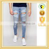2016 Trendy Skinny Jeans Distressed DenimJeans Soft Quality Jeans thumbnail-1