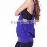 Fashionable Fit and Cut Women Gym Singlet/low Cut Singlet Tops thumbnail-3