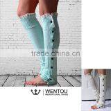 Wholesale Kintted Full Button Leg Warmer thumbnail-1