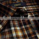 Cotton Long Sleeve Plaid Thick Mens Shirts thumbnail-2