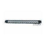16 Ports Category 6 Ethernet Patch Panel , Home Network Patch Panel