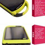 Factory Wholesale High Quality Solar Charger Waterproof Solar Charger Solar Power Bank 8000mAh For Iphone Smart Phones. thumbnail-5