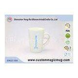 V Shaped Temperature Color Changing Cups , Large Thermochromic Coffee Mug