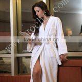 100% Cotton Terry Velour Bath Robe Morning Gown Has Shawl Collar or Kimono Collar thumbnail-2