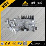 Komatsu Excavator Parts PC300-6 Fuel Injection Pump 6222-73-1111