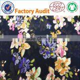 75D Chiffon for Colthing Textile Printed Floral Chiffon Fabric for Women Dress thumbnail-3