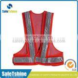 led light mesh safety vest high visibility reflective vest