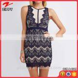 Monochrome Celebrity Bodycon Dress Wholesale thumbnail-1