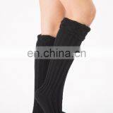 Fashion Floor Socks With Cable Knit Turnover ,knitted Leg Warmers Women thumbnail-2