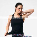 GAEANER Racerback Tank Top Women Gym Mesh Fabric Women Yoga Tanks