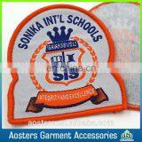 Customize High Quality Overlock Woven Badge for Clothing thumbnail-4