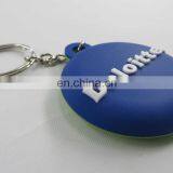 Custom Double Sides 3d Embossed Logo Pvc Keychains thumbnail-5