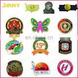 Custom Sliver Plated Metal Soft Enamel Baltic Tours Lapel Pin With Safety Pin thumbnail-5