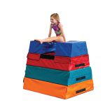 Trapezoidal vault pommel horse  for jumping  training