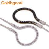 Short Wave White Coated Infrared Heater Tube Quartz Tungsten Heating Lamp thumbnail-4