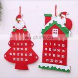 Hot Selling Santa Christmas Felt Advent Calender thumbnail-1