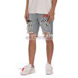 DiZNEW Bulk Wholesale American and European Style Distressed Jean Short Men thumbnail-5