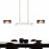 Indoor 40W 2 Heads Oval Modern Pendant Lamp Hanging Led Chandelier thumbnail-2