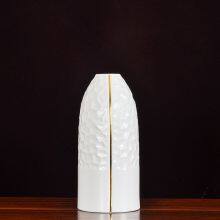 European Simple Light Luxury Large White Ceramic Plant Vase For Home TV Bench Decor thumbnail-3