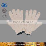 White Cotton Knitted Gloves Work Gloves LG067 thumbnail-1