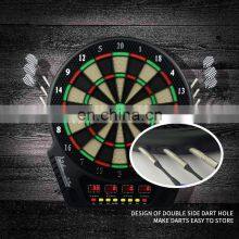 LED Round Dart Board With Battery Professional Indoor Dart Machine Customelectronic Board Darts thumbnail-2