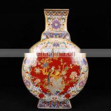 Chinese Antique Reproduction Qing Yongzheng Year Ceramic Porcelain Flower Vase