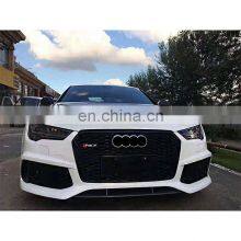 For Audi A7 2016-2018 Modified RS7 Model Front Bumper Assembly Perfect Fitment PP Plastic Body Kit thumbnail-2