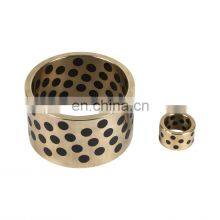 TCB500 Chinese Hot Seller Graphite Copper Alloy Solid Lubricating Bear Made of CuZn25Al5Mn4Fe3 Good Capacity of Casting Bushing thumbnail-5