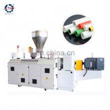 Twin Screw Pe Pp Ppr Pvc Plastic Water Pipe Production Line Pe Pipe Manufacturing Machine thumbnail-2