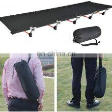 Outdoor Portable Aluminum Camping Bed Ultralight Foldable Adjustable Folding Bed Camping Beds Cot thumbnail-2