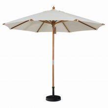 Middle Pole Umbrella Courtyard Leisure Sunshade Umbrella Wooden Frame Iron Frame Aluminum Frame Can be Made thumbnail-4