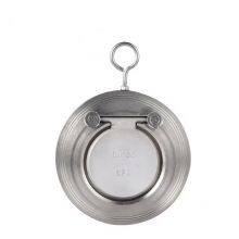 H74H-16P Stainless Steel Single-Plate Thin Type Single-Plate Disc Wafer Thin Plate Check Valve thumbnail-2