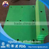 Wear resistant green UHMWPE fender pad
